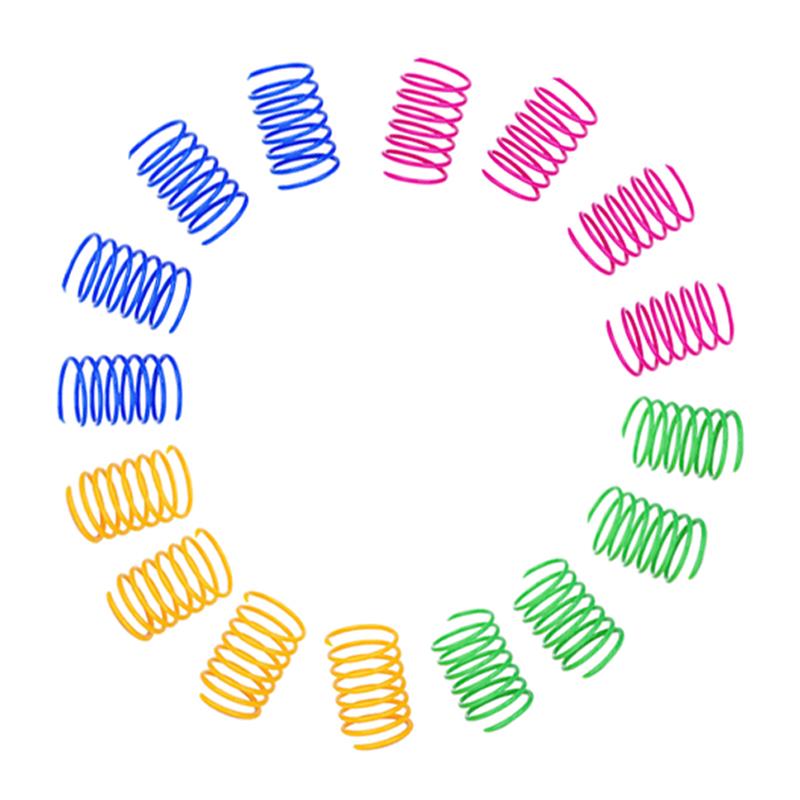 16 Pcs Cat Interactive Spring Toys For Cat