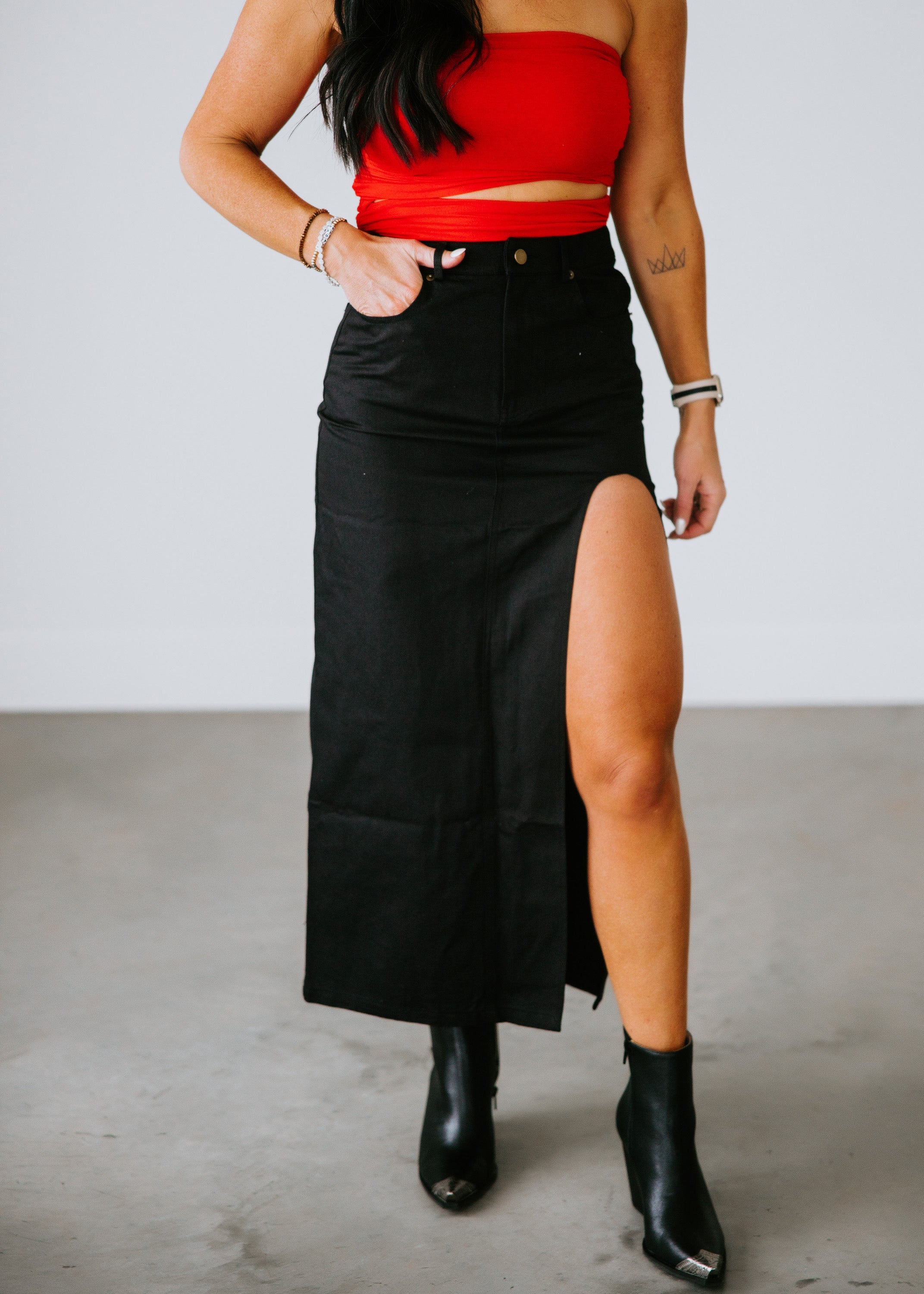 Sola Denim Skirt