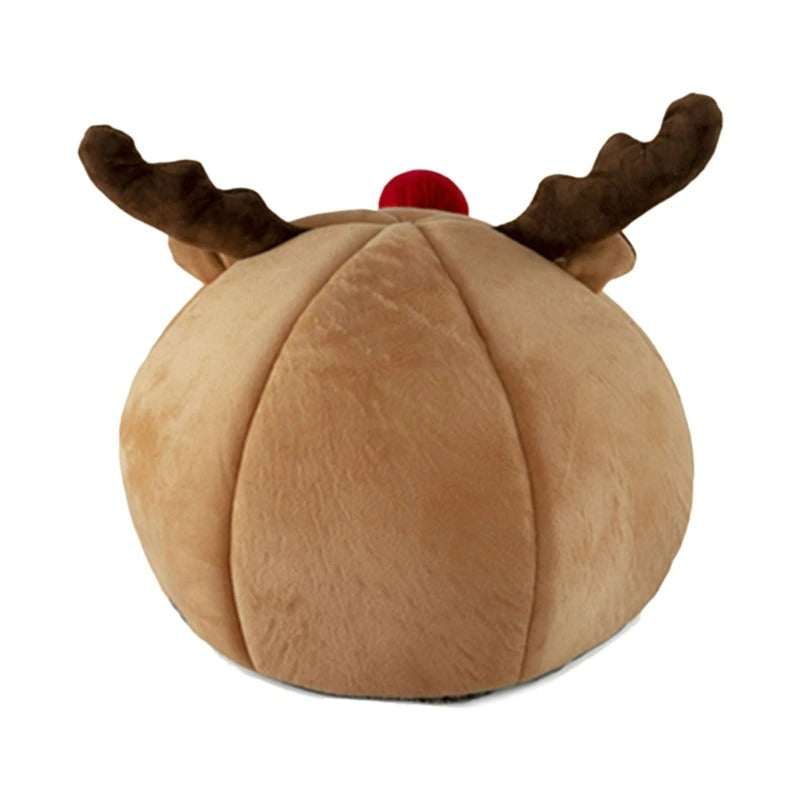 Christmas Warm Cave Cat Bed