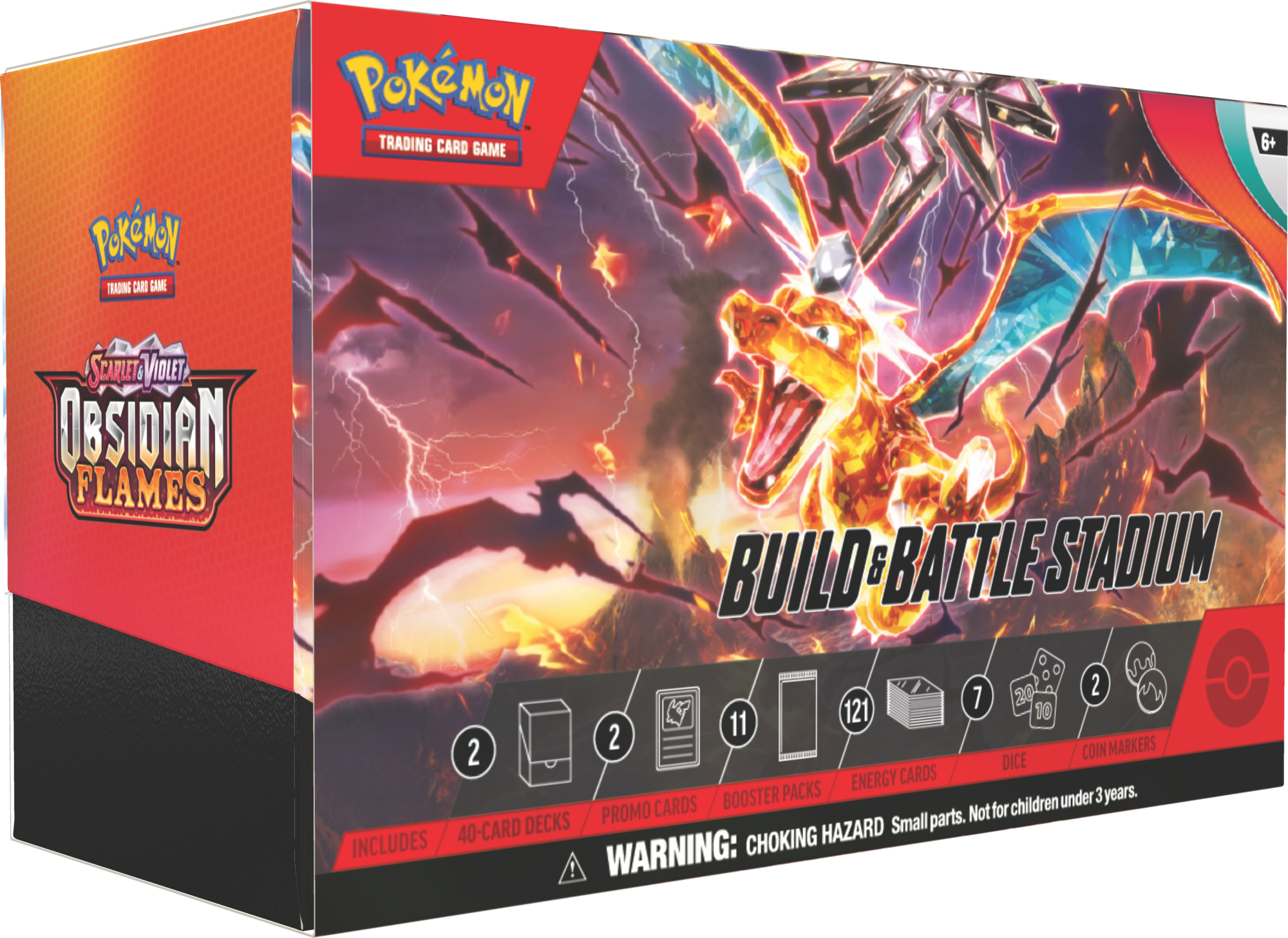 Pokémon: Scarlet & Violet - Obsidian Flames Build and Battle Stadium