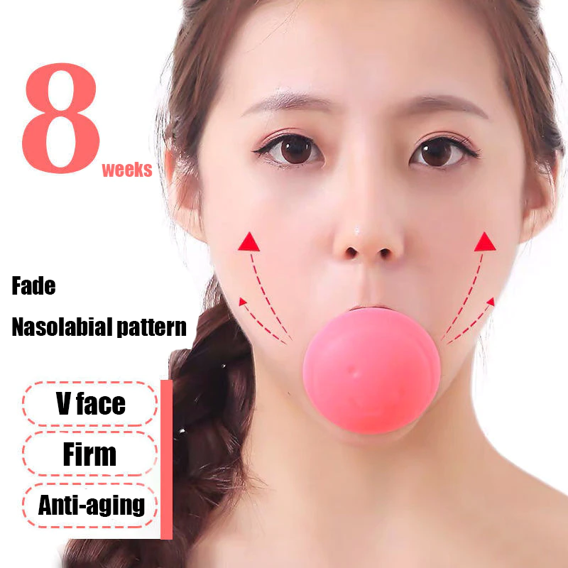 Silicone V Face Facial Lifter Double Chin Slim Skin Care Tool