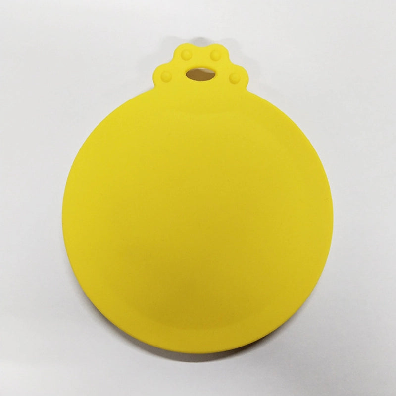 Minimalist Silica Gel Solid Color Pet Tableware 1 Piece