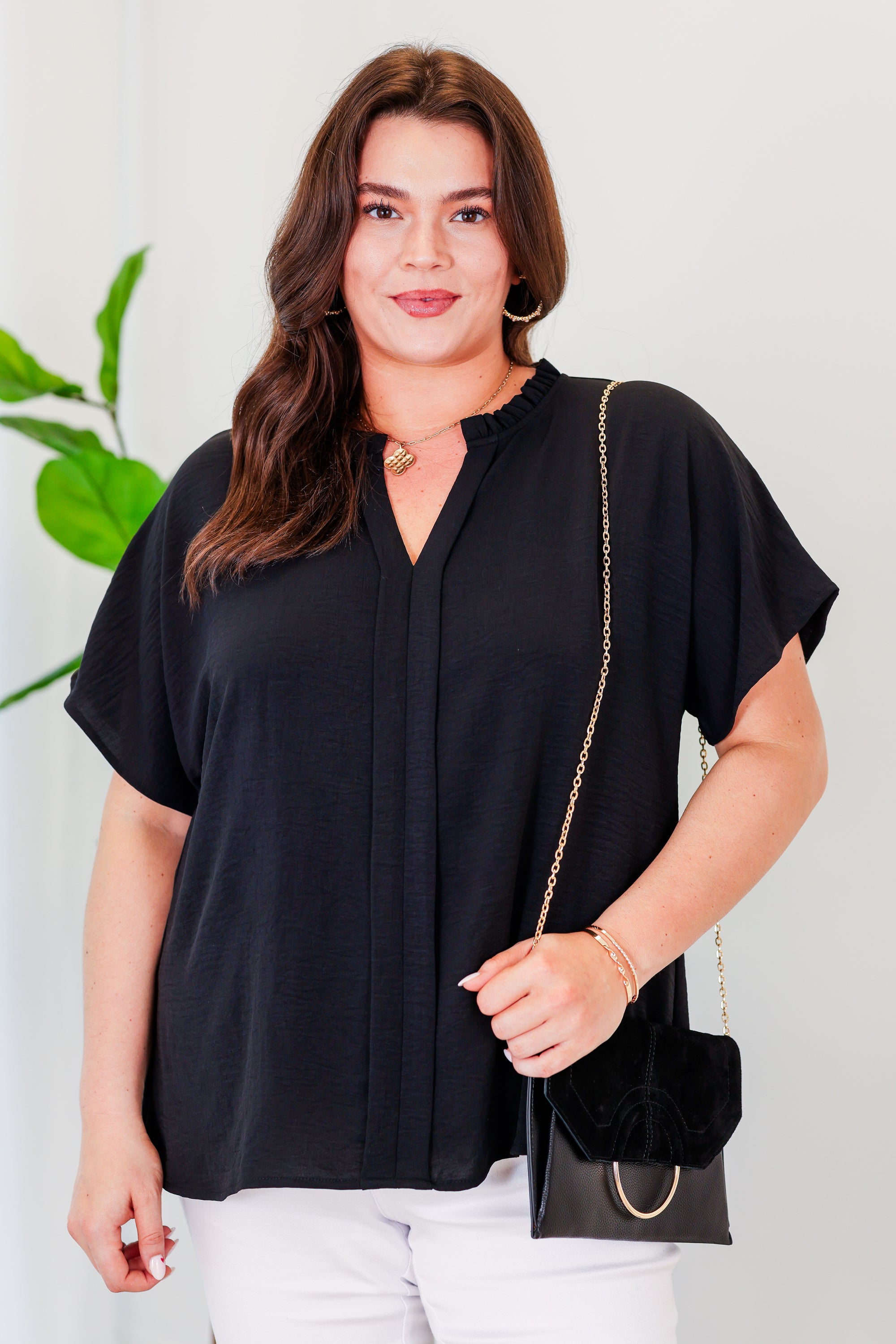 Our Palace Top. Black