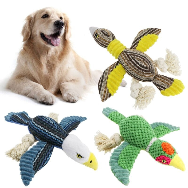 Interactive Stuffed Dog Toy