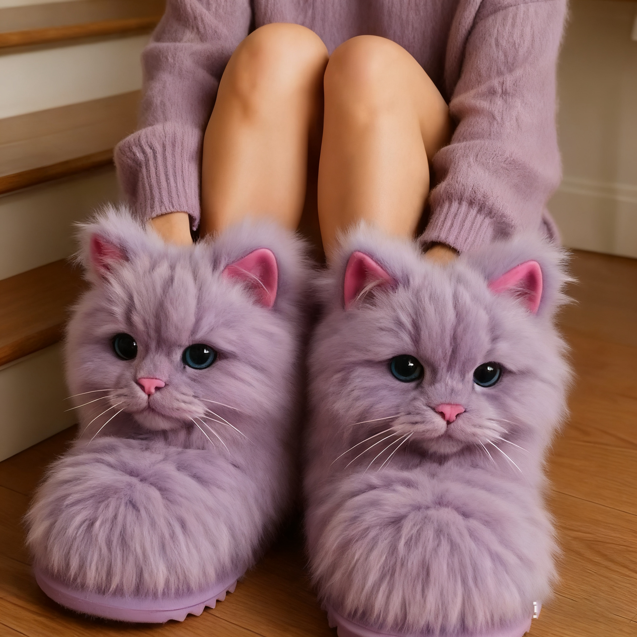 Fluffy Cat Boots for Women Who Love Comfort