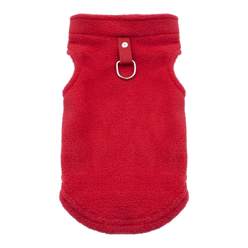 Minimalist Acrylic Solid Color Pet Clothing