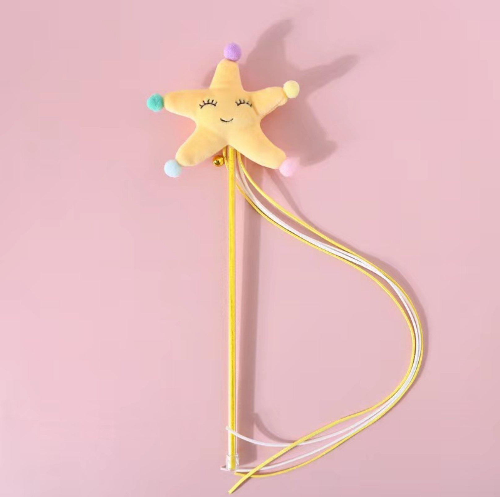 Starfish Sunflower Plush Cat Sticks Cat Toys