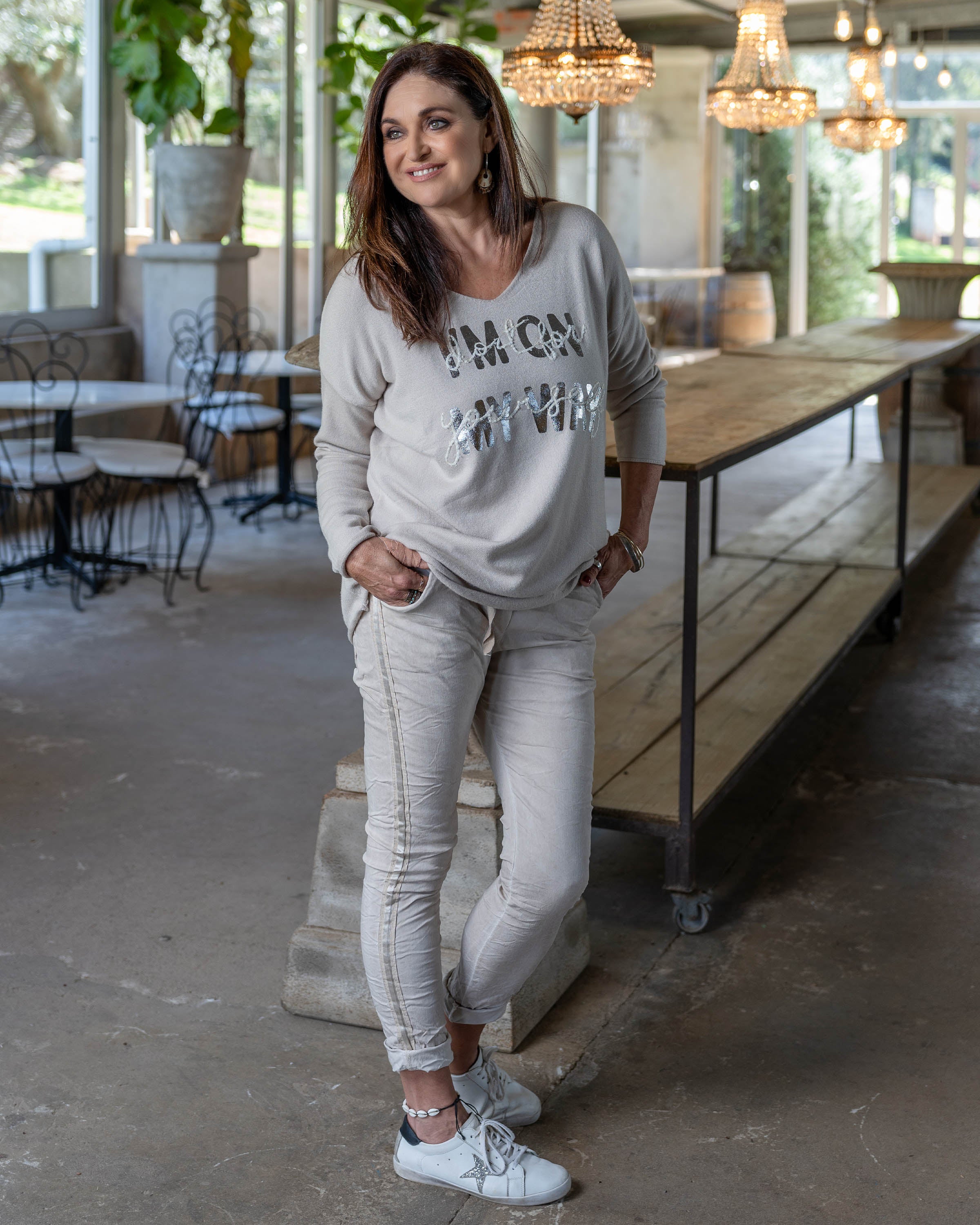Do It For Yourself Knit | Oatmeal