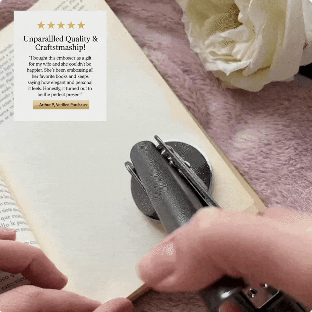 Bookie Custom Embosser