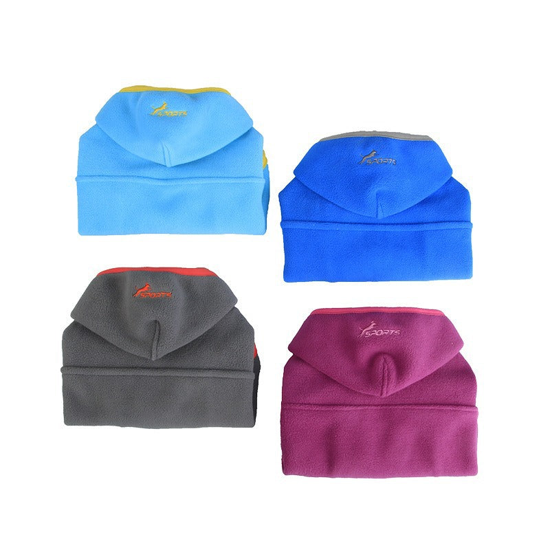 Polar Fleece Warm Dog Cat Hooded Jacket