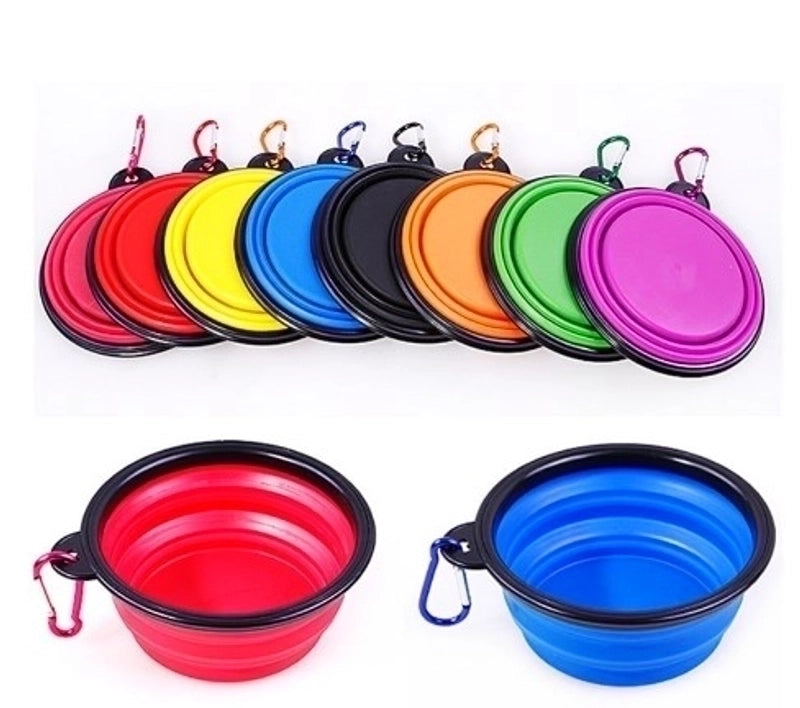 Minimalist Plastic Solid Color Pet Tableware
