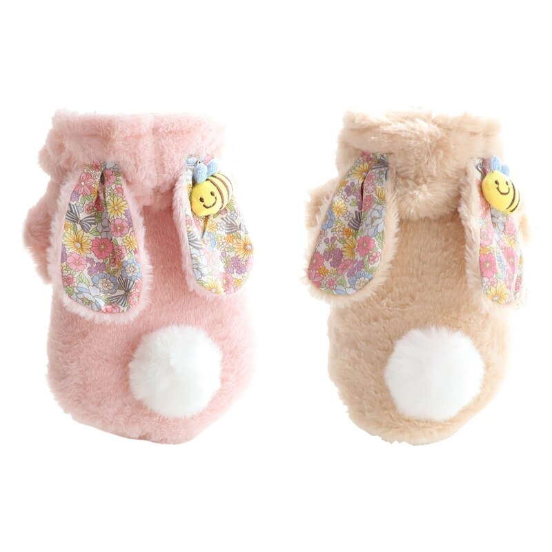 Pet Dog Clothes Soft Plush Hoodie