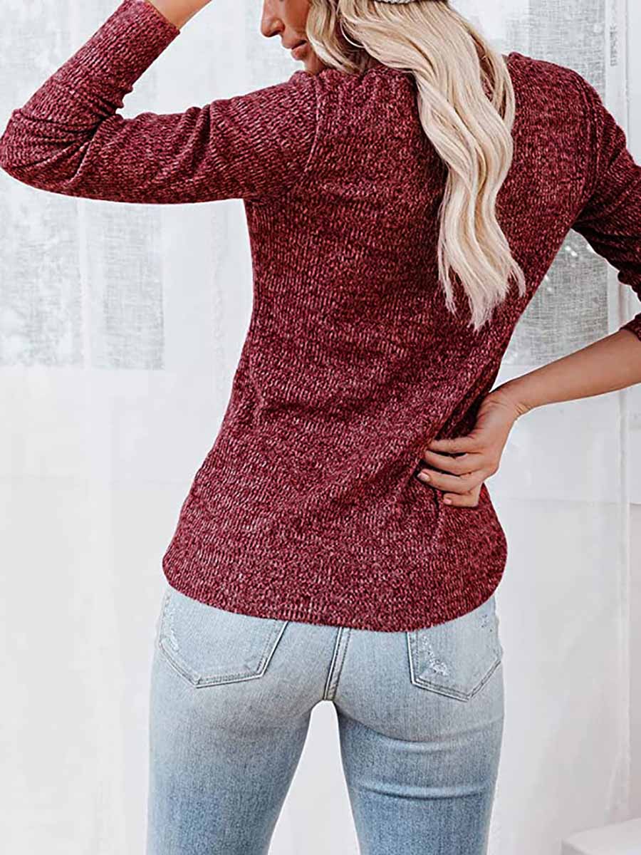 Round Neck Casual T-Shirt