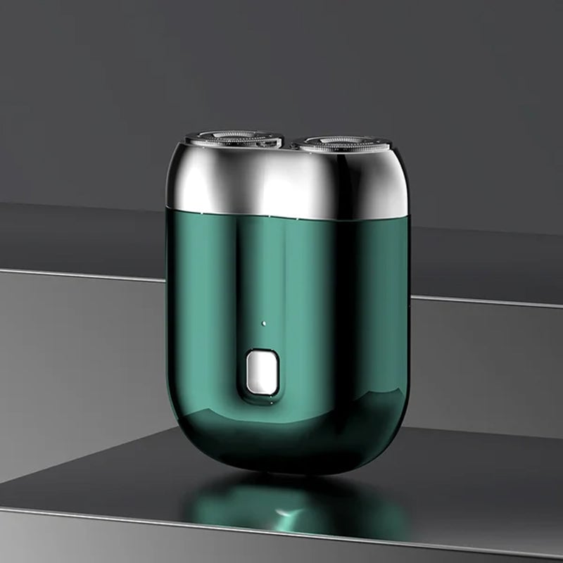 Rechargeable Waterproof Compact Electric Razor for Home. Car. Travel