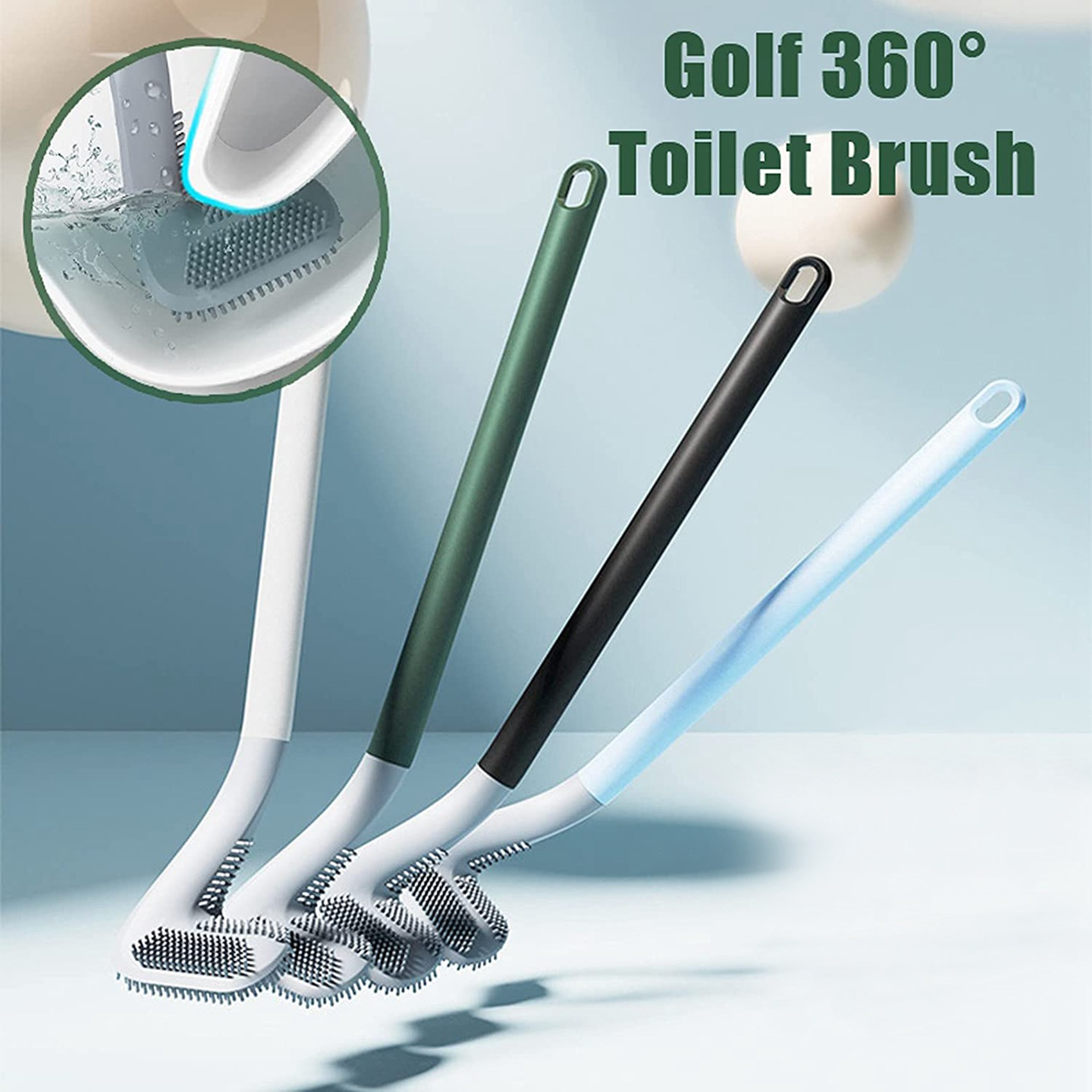Silicon Cleaning Hockey Brush.