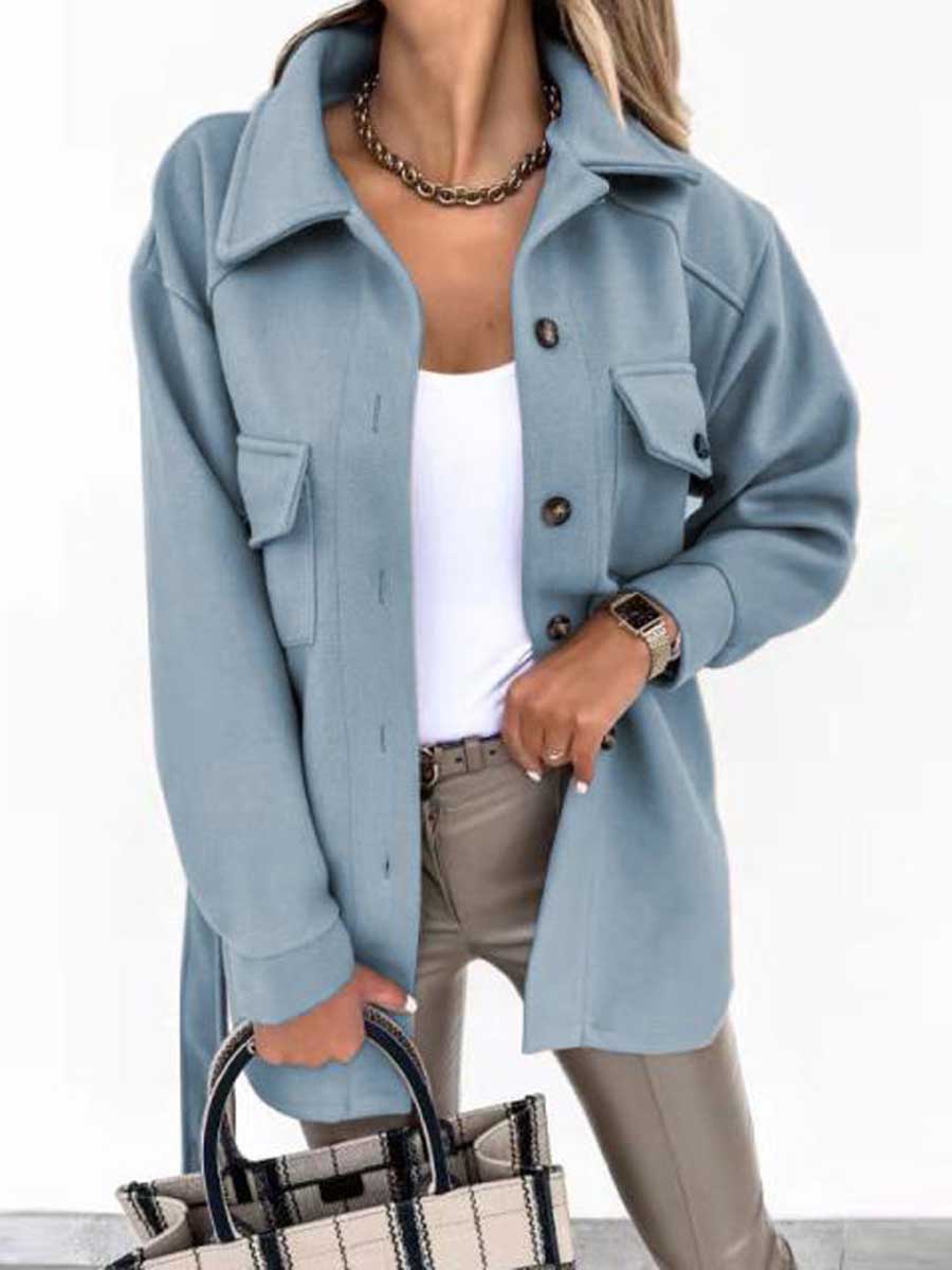 Temperament Lapel Tweed Jacket