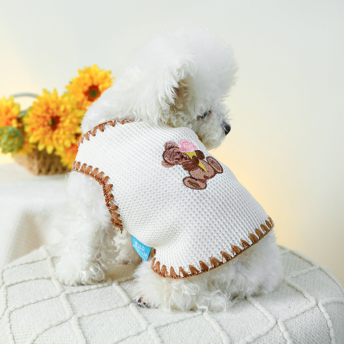 Ice Cream Bear Dog Cat Vest