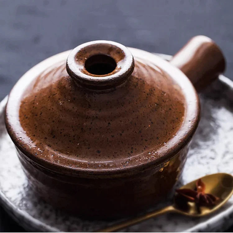 🔥BUY 2 FREE SHIPPING🔥 Stoneware Retro Soup Pot