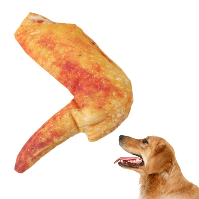 Grilled Food-Shaped Chew Toys