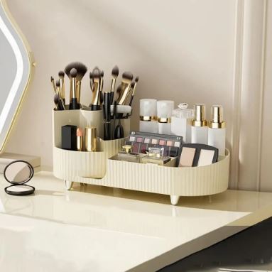 Glamour Beauty Organizer Rotating Makeup Display Storage Organizer