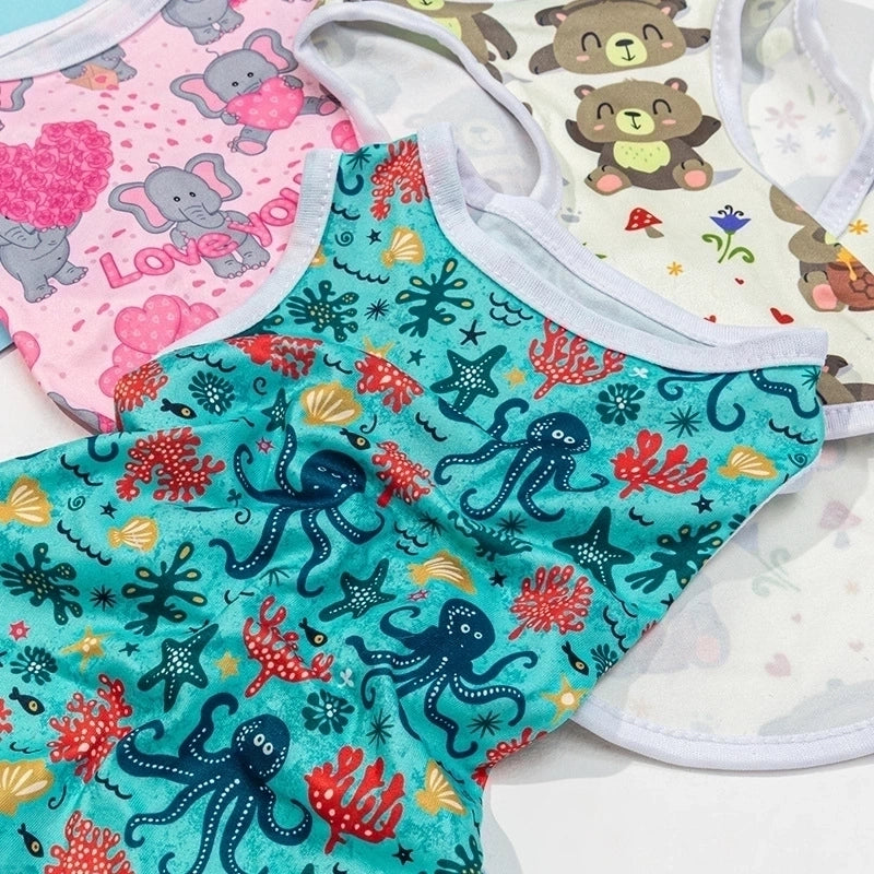 Cute Polyester Rabbit Cartoon Bear Pet Clothing