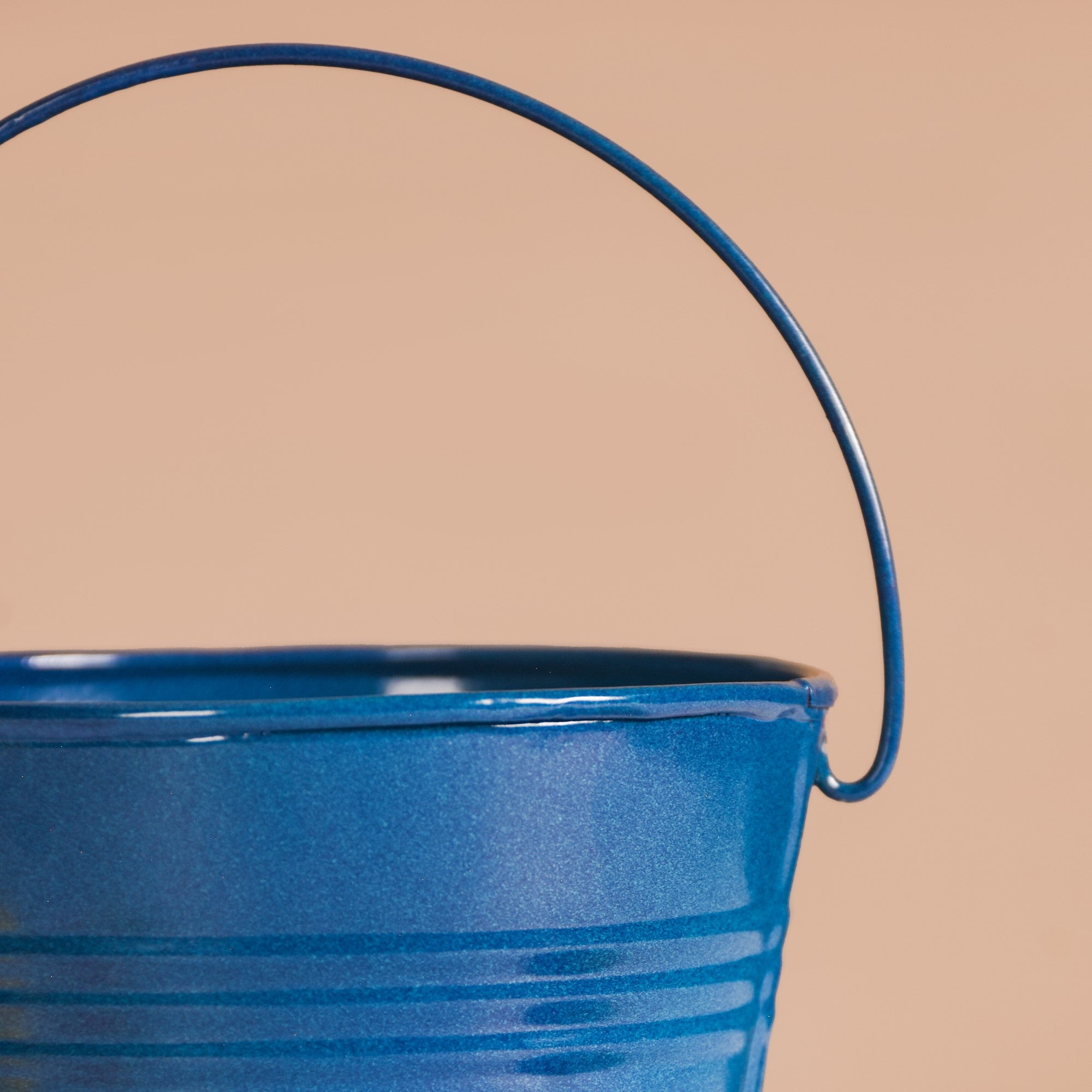 Colourful Metal Bucket Set Of 3