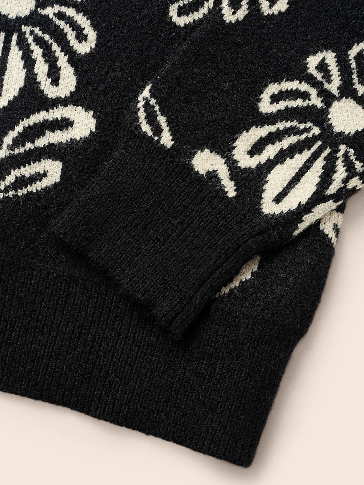 Supersoft Essentials Floral Crew Neck Pullover