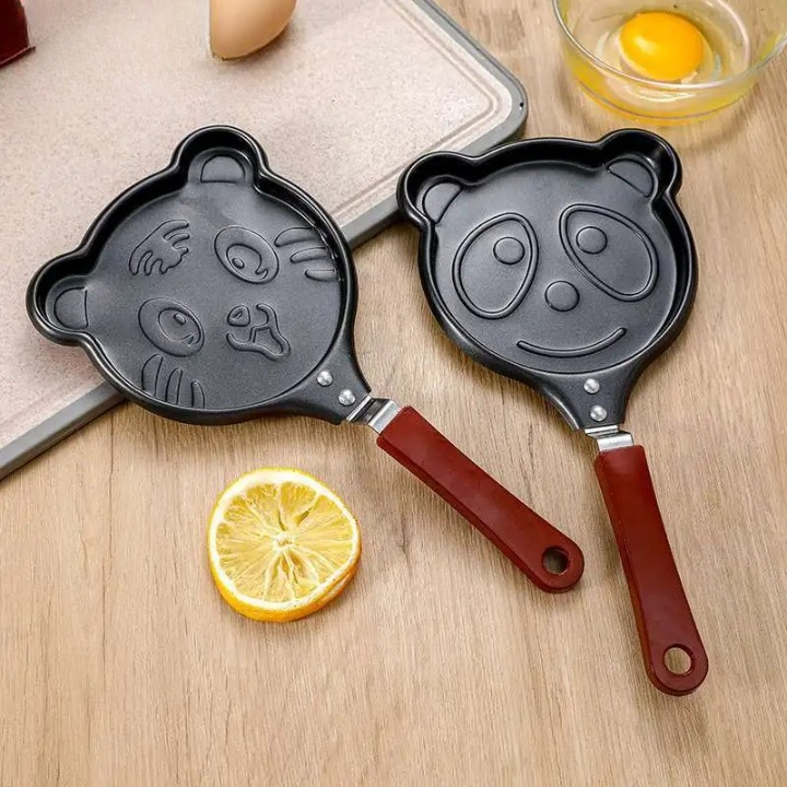 Pancakes And Omelet Non-Stick Egg Fry Pan (Random Cute Designs).