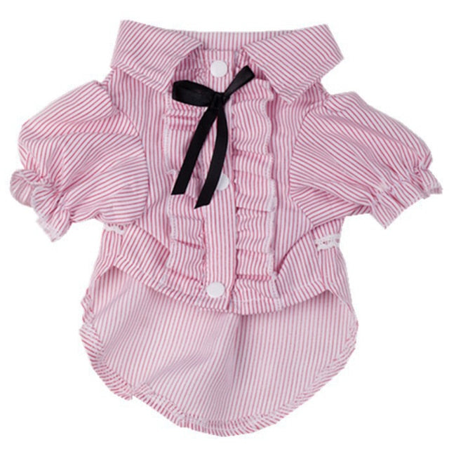 Fashion Striped Outfit for Dog