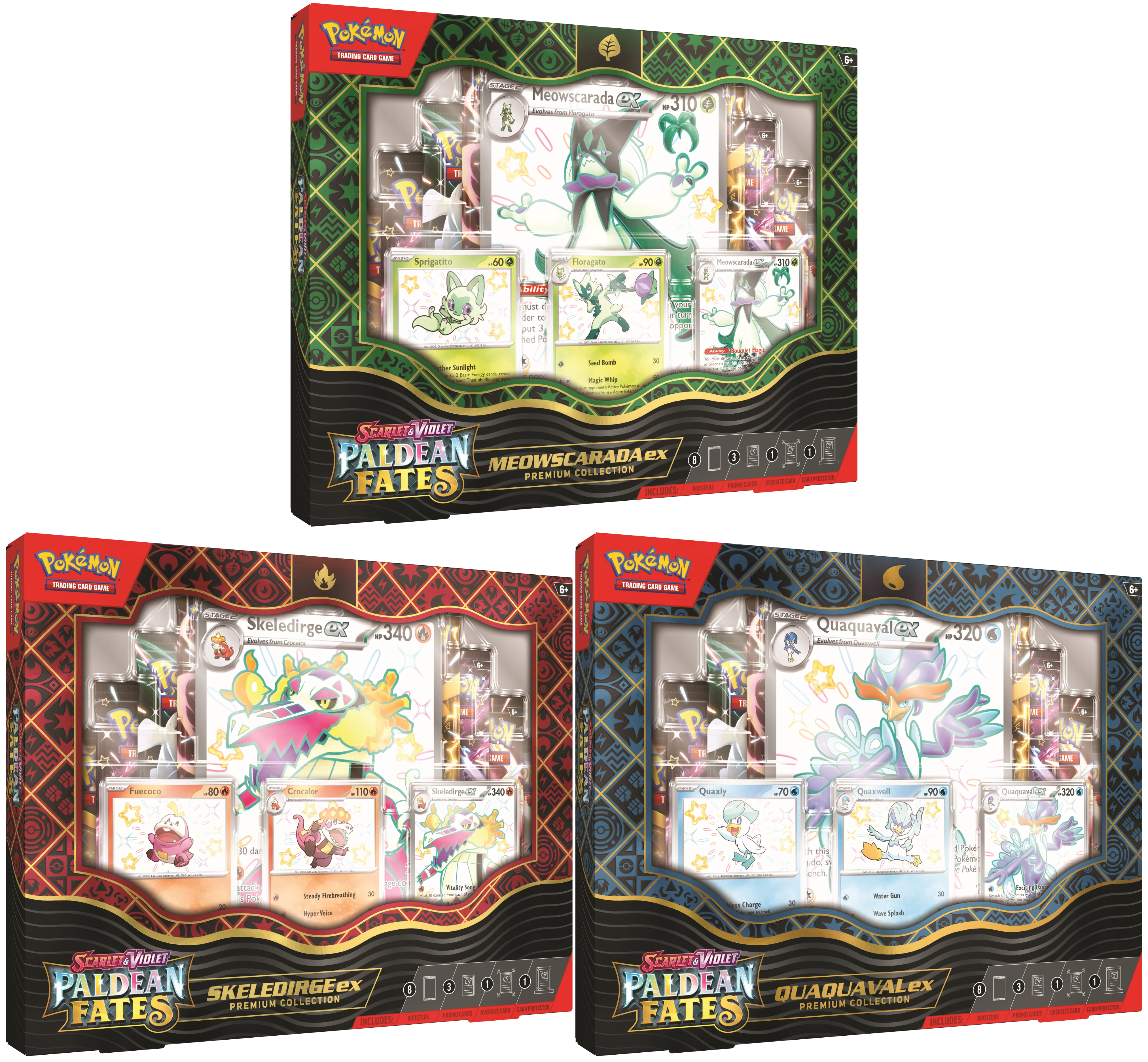 Pokémon: Scarlet & Violet - Paldean Fates Premium Collection Combo