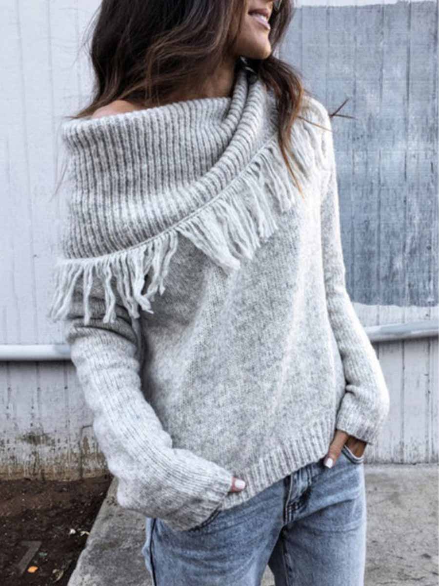 Shawl Collar Sweater