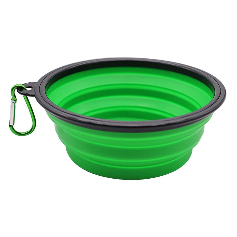 Minimalist Plastic Solid Color Pet Tableware