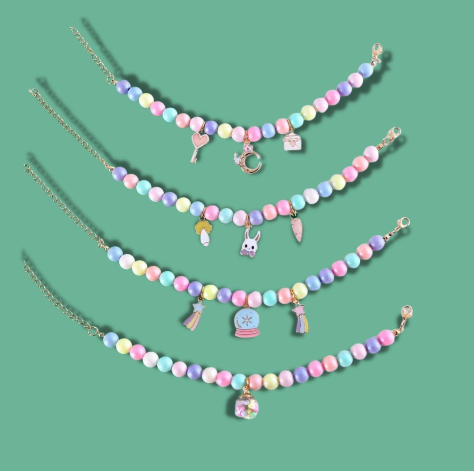 Dreamy Macaron Adjustable Cartoon Pendant Pet Collar