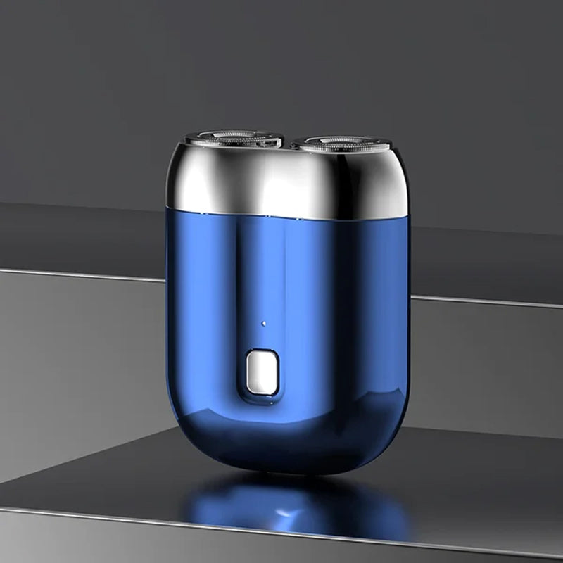 Rechargeable Waterproof Compact Electric Razor for Home. Car. Travel