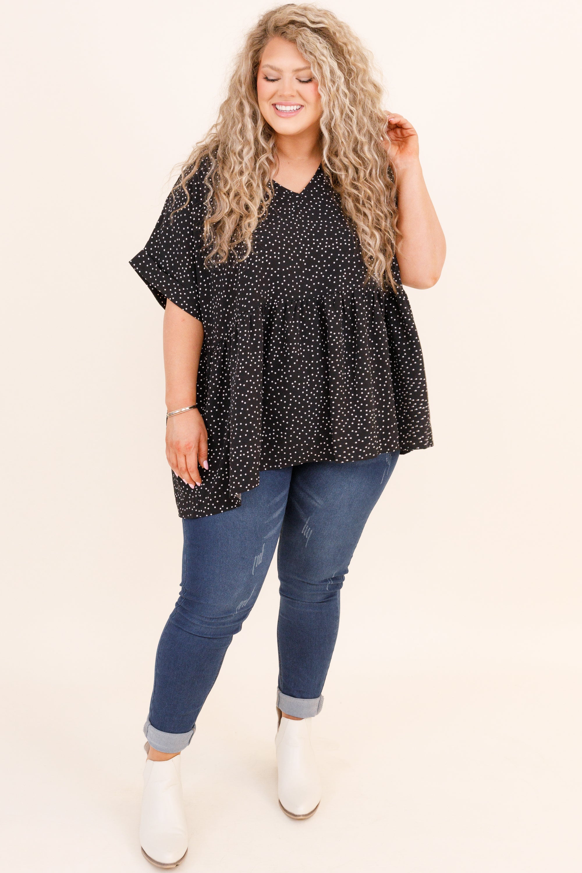 No One Told You Top. Black