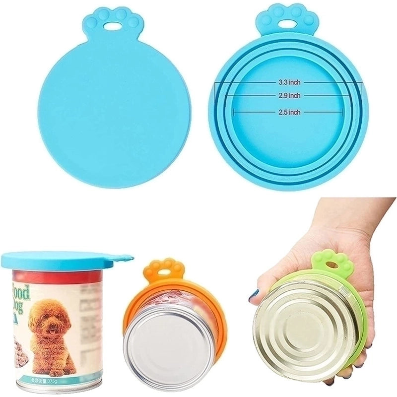 Minimalist Silica Gel Solid Color Pet Tableware 1 Piece