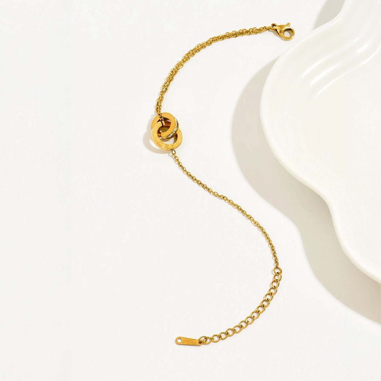 Mother & Daughter Forever Linked & Loved Bracelet