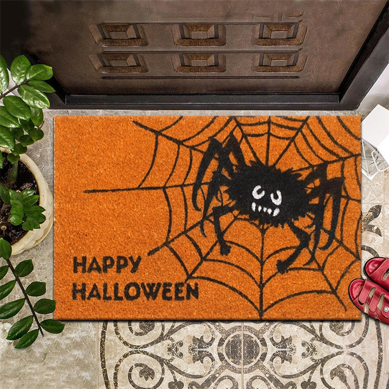Retro Animal Letter Flower Polyester Carpet Bathing