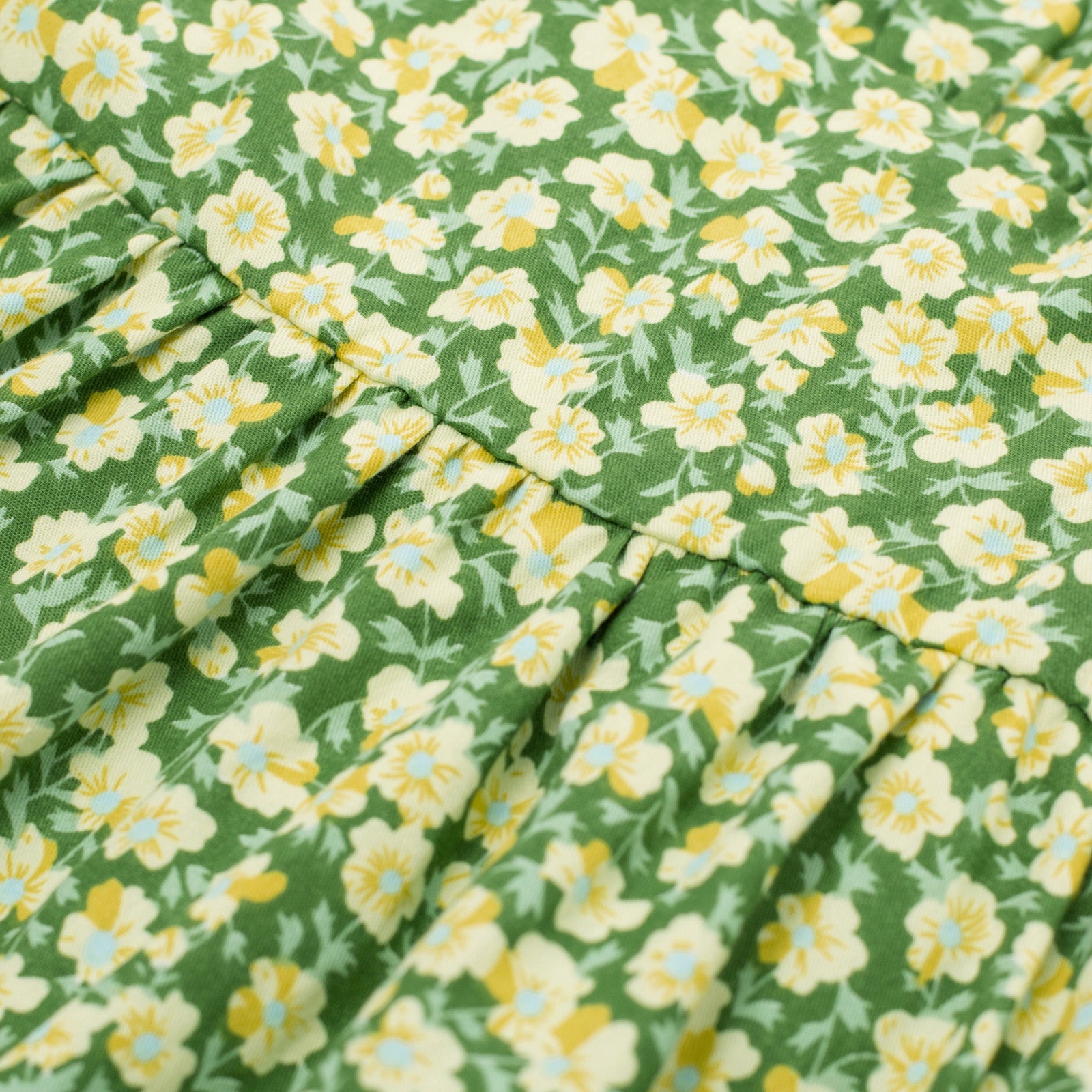 Women's Vintage Sleeveless Floral Ruched Summer Cute A-Line Flowy Swing Midi Dress