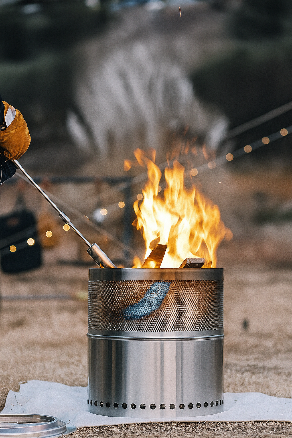 FlameCraft™ Long Handle Camping Torch