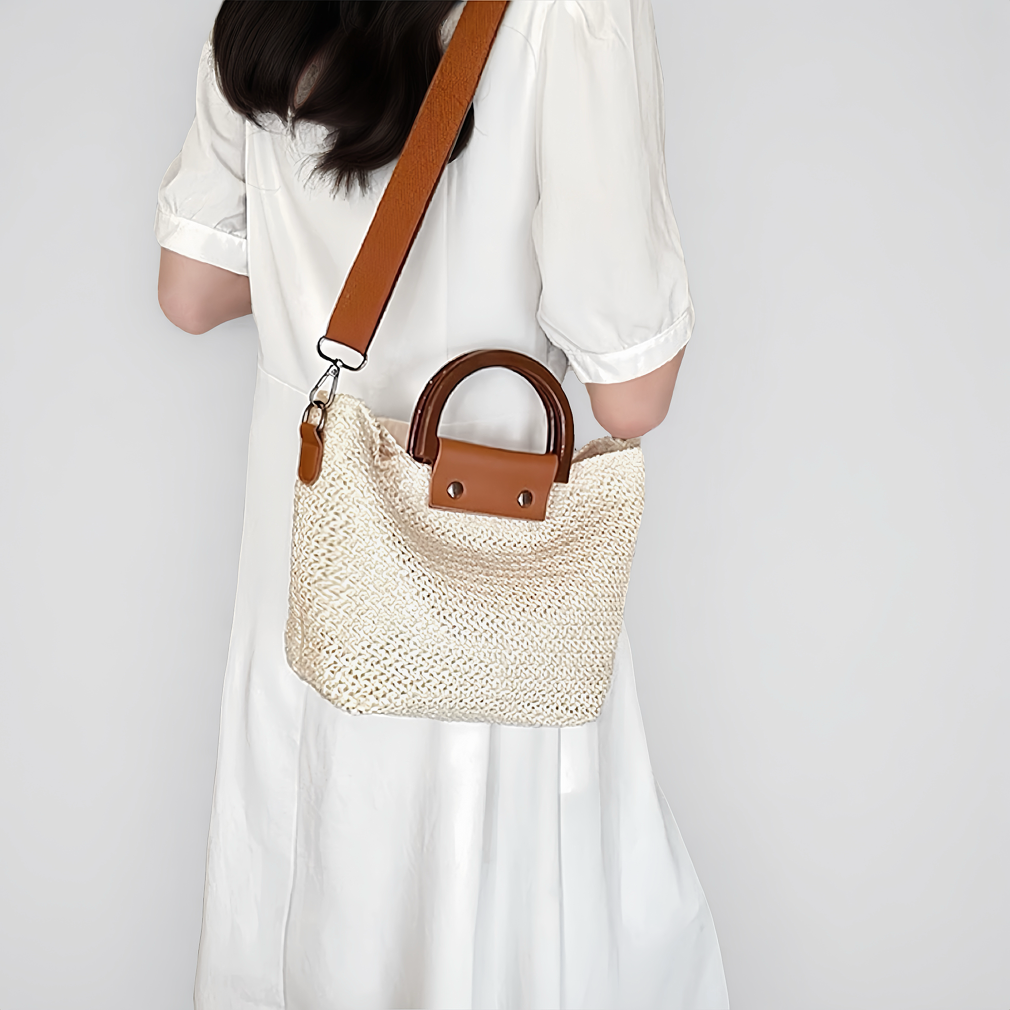 Sunny Straw Woven Bag